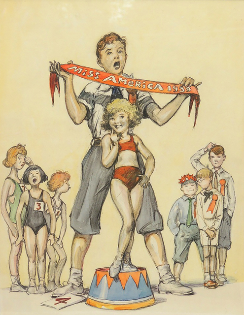 Monte Crews, ‘Miss America 1939’, 1939, The Illustrated Gallery