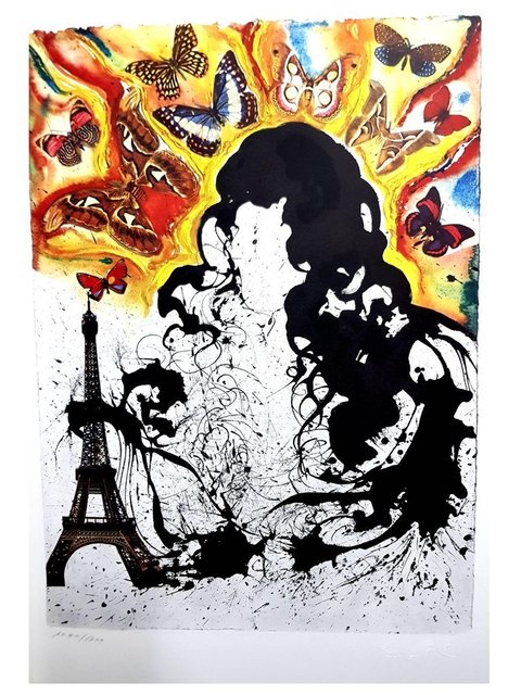 Salvador Dalí, ‘Original Lithograph "Paris" by Salvador Dali’, 1969, Galerie Philia