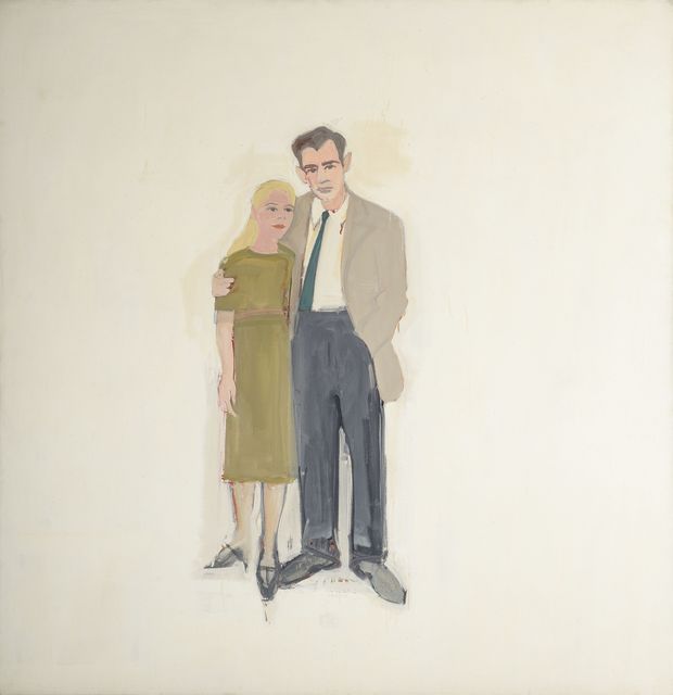 Alex Katz, ‘Irving and Lucy’, 1958, Colby College Museum of Art