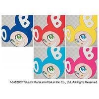 Takashi Murakami - 1. And then and then and then and then and then (Blue) ／2. (Red) ／3. (Yellow) ／4. (Aqua Blue) ／5. (Pink)