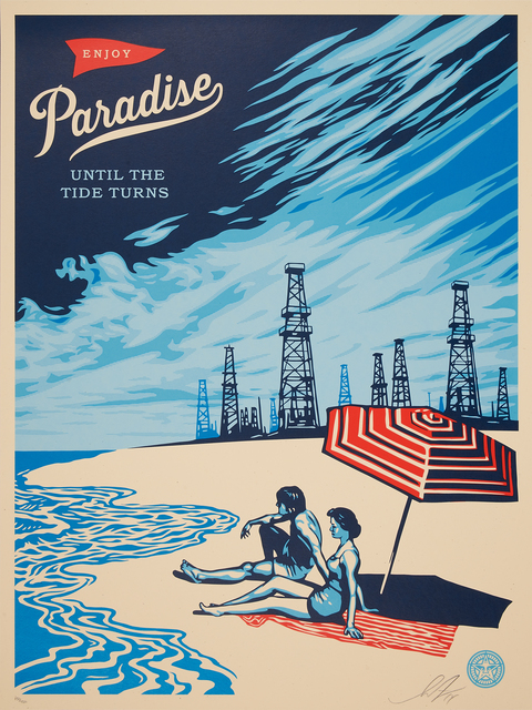 Shepard Fairey, ‘Paradise Turns’, 2014, Rago/Wright