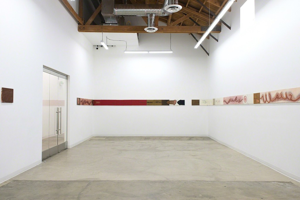Mira Schor: War Frieze installation view Mira Schor: War Frieze installation view