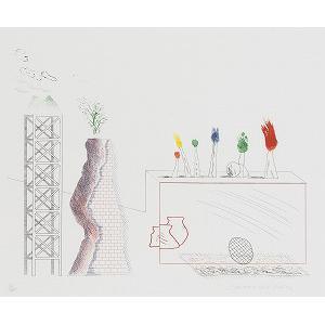 David Hockney - A tune 3: The blue guitar (M.C.A.T. 180)