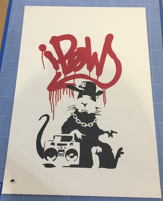 Banksy, ‘Gangsta Rat’, 2004, Prescription Art