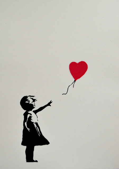 Banksy | Girl With Balloon - Signed (2004) | Available for Sale | Artsy