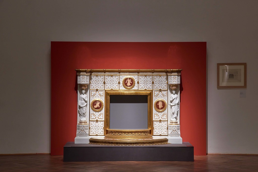 MAK Exhibition View, 2018
300 YEARS OF THE VIENNA PORCELAIN MANUFACTORY
Eduard van der Nüll, Mantel, Vienna, ca. 1860
MAK Exhibition Hall
© MAK/Georg Mayer MAK Exhibition View, 2018
300 YEARS OF THE VIENNA PORCELAIN MANUFACTORY
Eduard van der Nüll, Mantel, Vienna, ca. 1860
MAK Exhibition Hall
© MAK/Georg Mayer