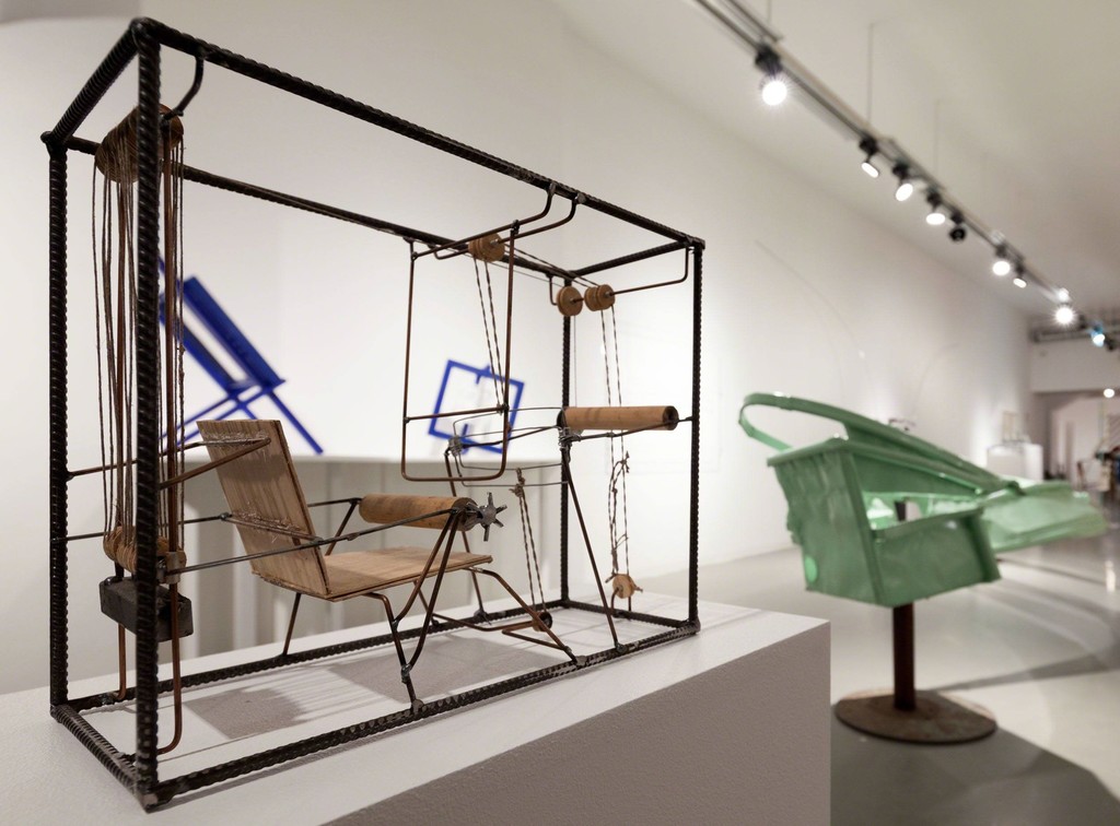 MAK DESIGN LABOR, 2014
Themeninsel Produzieren: künstlerisch
Im Vordergrund: Atelier van Lieshout, Model La Machine Célibataire, 2012
© MAK/Katrin Wißkirche MAK DESIGN LABOR, 2014
Themeninsel Produzieren: künstlerisch
Im Vordergrund: Atelier van Lieshout, Model La Machine Célibataire, 2012
© MAK/Katrin Wißkirche