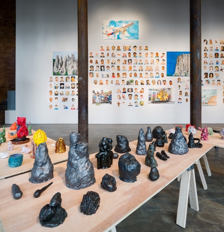 Rudy Shepherd Everything in the Universe is My Brother. Image courtesy of Smack Mellon. Photo by Etienne Frossard. Installation view. Rudy Shepherd Everything in the Universe is My Brother. Image courtesy of Smack Mellon. Photo by Etienne Frossard. Installation view.