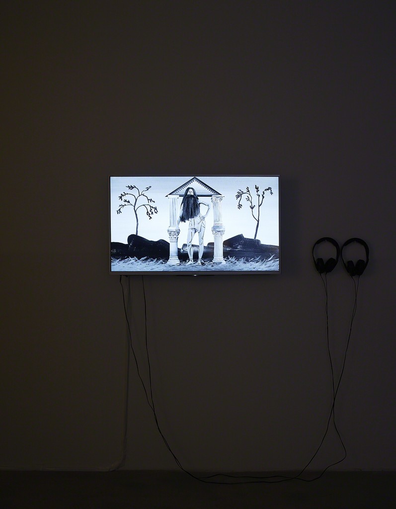 Mary Reid Kelley, The Syphilis of Sisyphus, 2011, exhibition view at Klemm's, Berlin 2015 Mary Reid Kelley, The Syphilis of Sisyphus, 2011, exhibition view at Klemm's, Berlin 2015