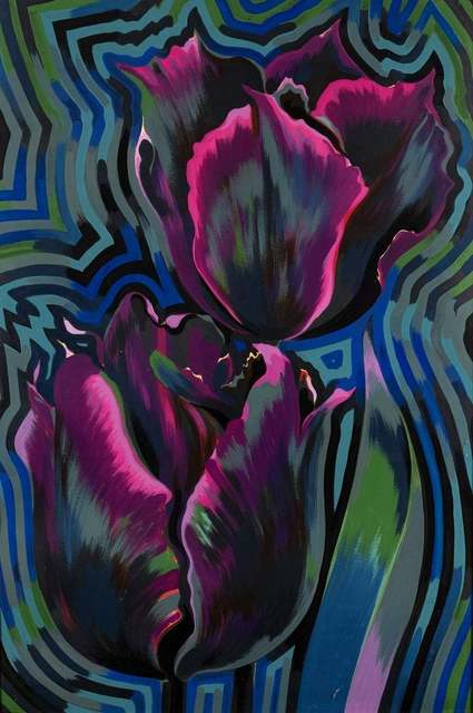 Lowell Nesbitt, ‘Untitled’, 1978, Painting, Canvas, Oil Paint, Lions Gallery