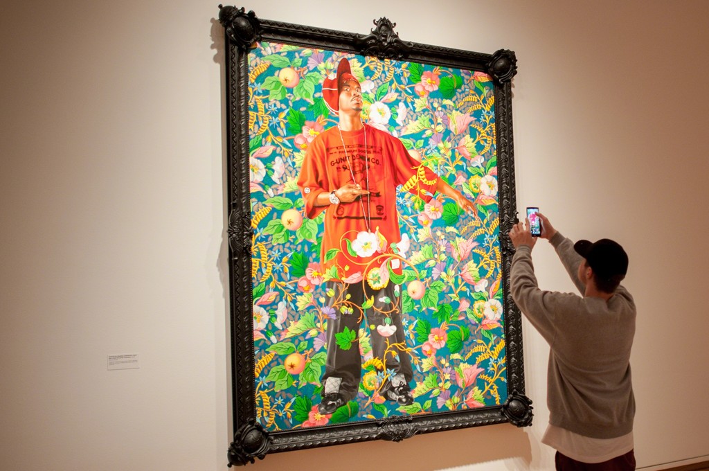 Installation view of Kehinde Wiley: A New Republic at the Seattle Art Museum. © Seattle Art Museum, Photo: Elizabeth Crook. Installation view of Kehinde Wiley: A New Republic at the Seattle Art Museum. © Seattle Art Museum, Photo: Elizabeth Crook.