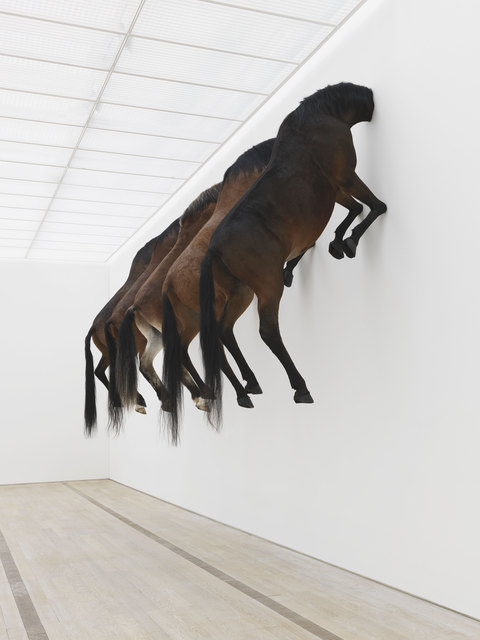 Maurizio Cattelan, ‘View of the exhibition KAPUTT’, 2013, Fondation Beyeler