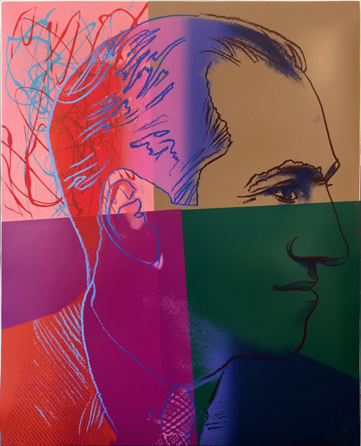 Andy Warhol, ‘George Gershwin II.231 from the Ten Portraits of Jews of the Twentieth Century portfolio’, 1980, Hamilton-Selway Fine Art
