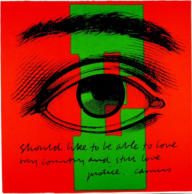 Corita Kent, ‘E eye love’, 1968, Kantor Gallery