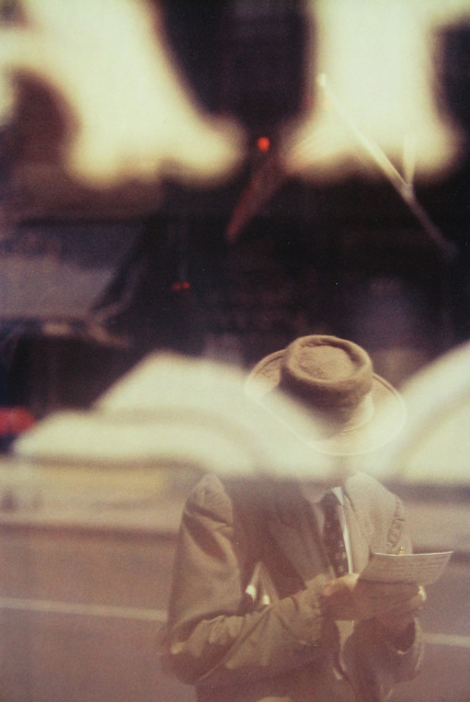 Saul Leiter, ‘Man Reading’, 1957, GALLERY FIFTY ONE
