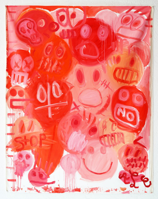 Anne-Lise Coste, ‘Les Migrants 3’, 2016, Painting, Oil on canvas, Lullin + Ferrari