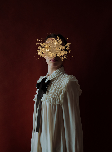 Andrea Torres Balaguer, ‘Lion’, 2018, Photography, Hahnemuhle Photo Rag Baryta paper and Acrylic Painting, Alzueta Gallery