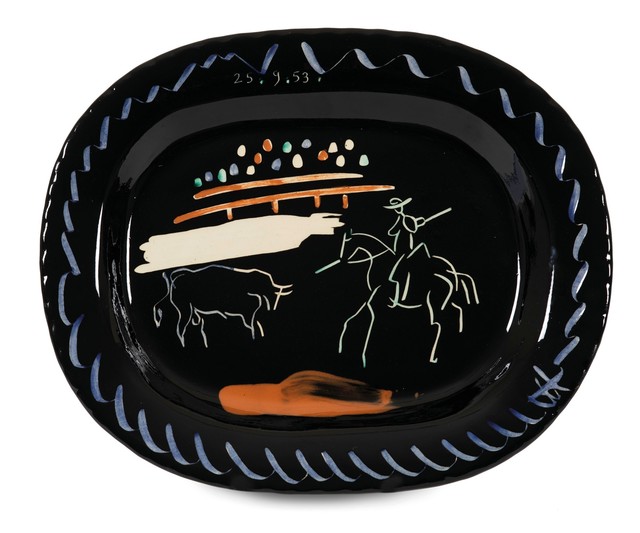 Pablo Picasso, ‘Corrida sur fond noir’, 1953, Cambi
