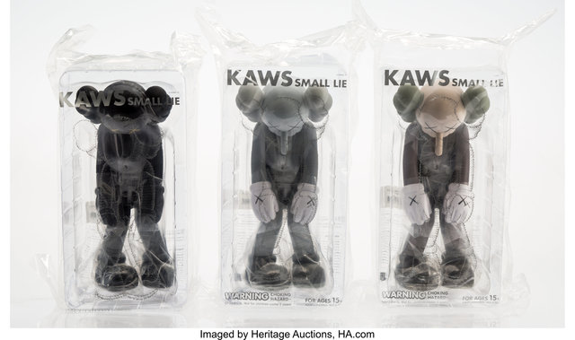KAWS, ‘Small Lie (three works)’, 2017, Heritage Auctions