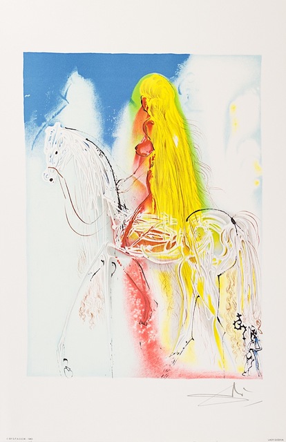 Salvador Dalí, ‘Lady Godiva’, 1983, Art Lithographies