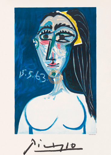 Pablo Picasso, ‘Buste de Femme Nue Face’, 1963, S & P