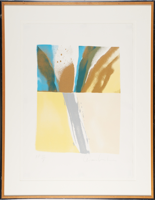 John Chamberlain, ‘Flashback #7’, 1981, Print, Lithograph in colors, Rago/Wright