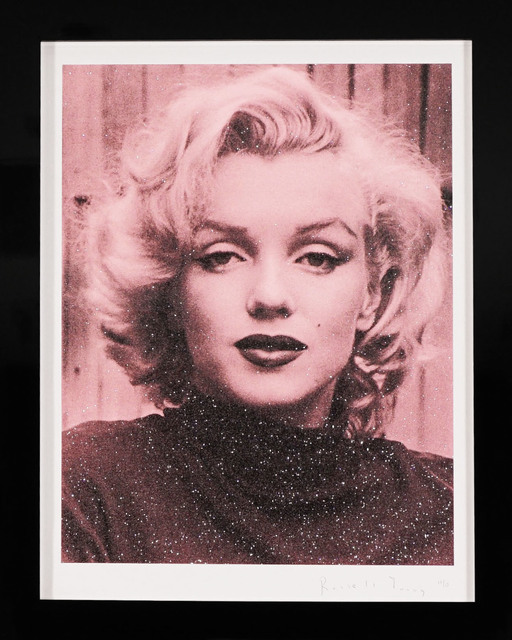 Russell Young, ‘Marilyn with Diamond Dust (Rose Pink)’, 2019, Print, Silkscreen with diamond dust on paper, Artsy x Forum Auctions