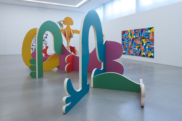 Christoph Ruckhäberle, ‘untitled (horizontal)’, 2019, Sculpture, Wood, linoleum, Galerie Kleindienst