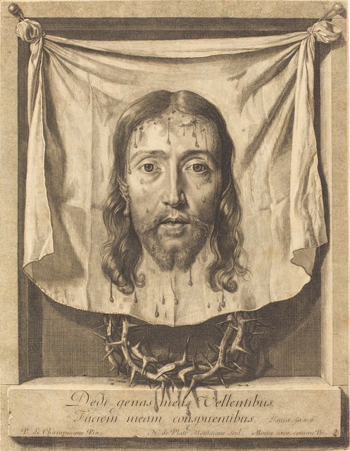 Nicolas de Plattemontagne after Philippe de Champaigne, ‘The Veil of Saint Veronica’, National Gallery of Art, Washington, D.C.