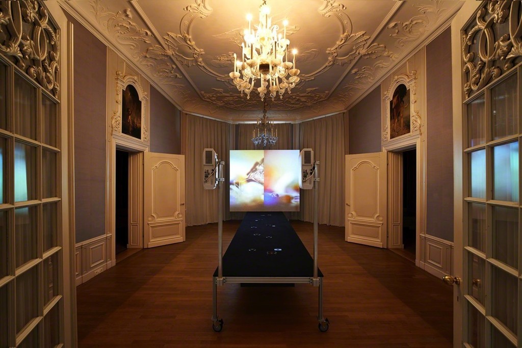 Gary Hill, Choir Box, Video/sound installation, 2015 Gary Hill, Choir Box, Video/sound installation, 2015
