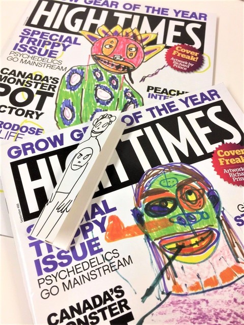 Richard Prince, ‘THREE PIECE SET- (2) Richard Prince 2016 High Times Magazines, (1) Rolling Papers, "High Times Covers", Curated by Richard Prince, BLUM & POE LA,’, 2016, VINCE fine arts/ephemera