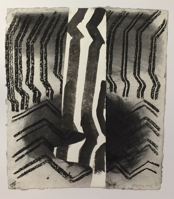 John Walker (b.1939), ‘Looking Out to Sea IV’, 2016, Drawing, Collage or other Work on Paper, Mixed media on paper, New York Studio School