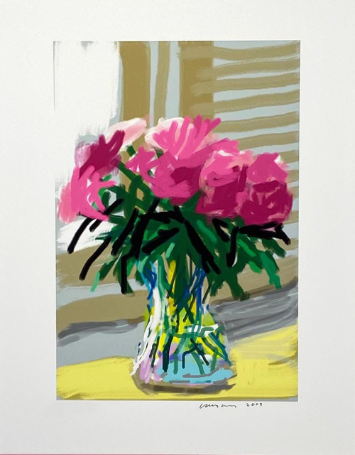 David Hockney, ‘iPhone drawing 'No. 535', 28th June 2009’, 2019, Print, 8-color inkjet print on cotton-fiber, David Benrimon Fine Art