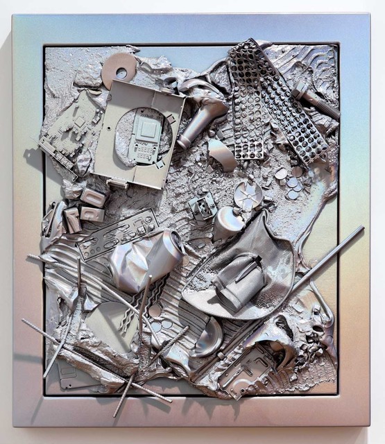 Anselm Reyle, ‘Mystic Silver’, 2009, Gagosian