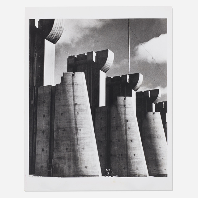Margaret Bourke-White, ‘Fort Peck Dam’, Photography, Gelatin silver print on Baryta paper, Rago/Wright