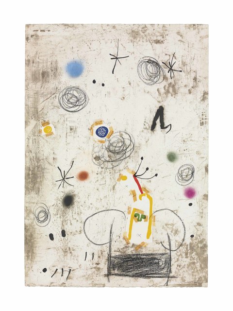 Joan Miró, ‘Maquette for: Persontage I Estels III’, 1979, Christie's