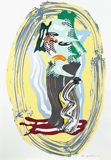 Roy Lichtenstein, ‘Green Face’, 1989, Print, Lithograph, woodcut and screenprint on Saunders Waterford paper, michael lisi / contemporary art