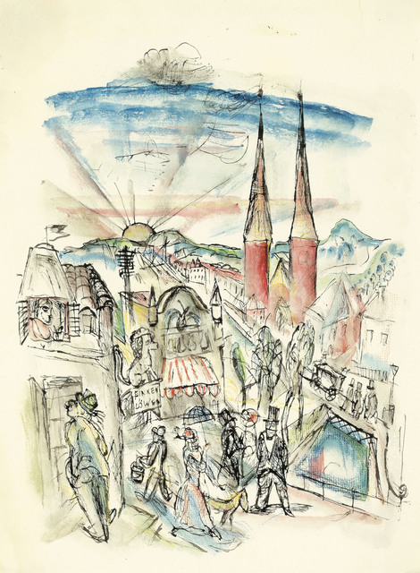 Wilhelm Thöny, ‘A Dream from the Time in Switzerland’, 1919, Galerie Bei Der Albertina Zetter