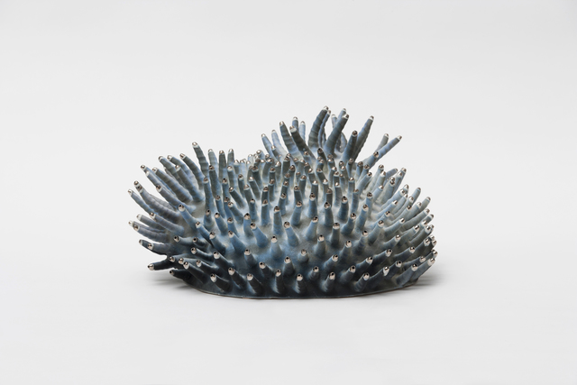 Eva Zethraeus, ‘Coral Branches’, 2015, Sculpture, Thrown, altered and assembled porcelain with details in platinum, Hostler Burrows