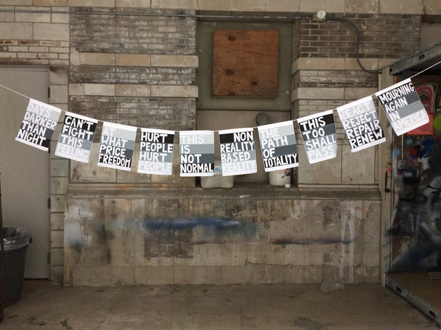 Lisa Anne Auerbach, ‘Ten Truths Self Evident’, 2018, Island Press
