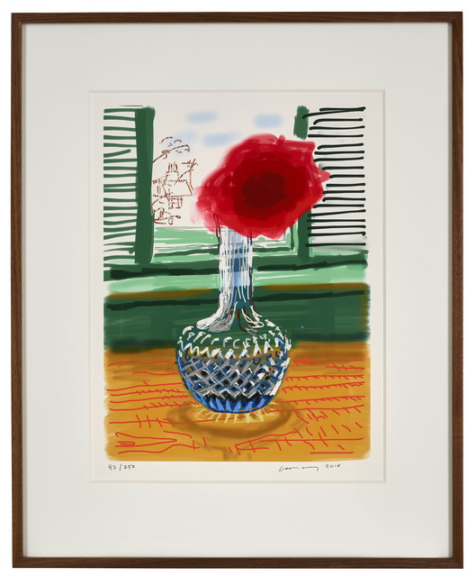David Hockney, ‘23rd July 2010 "No. 281"’, 2010, Print, Eight-colour inkjet iPad print on cotton archive paper, DELAHUNTY