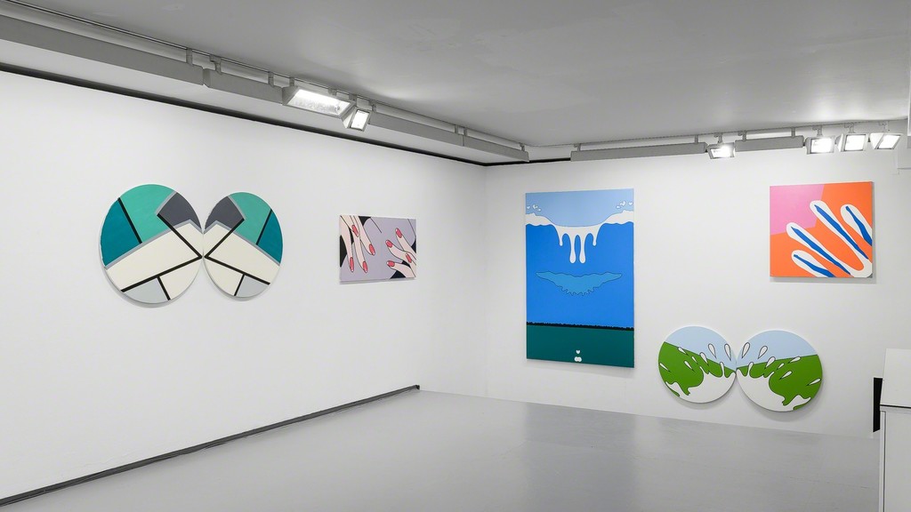 Exhibition view Richard Marti-Vives "Le déjà-peint" Exhibition view Richard Marti-Vives "Le déjà-peint"