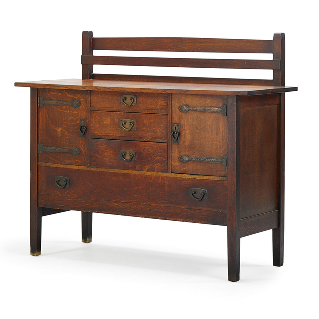 Gustav Stickley, ‘Sideboard (No. 814 1/2), Eastwood, NY’, ca. 1912, Rago/Wright