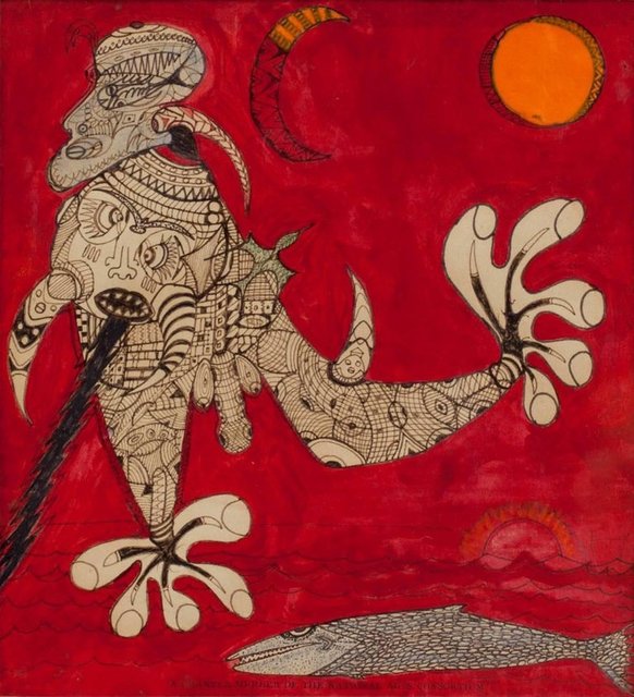 Unknown, ‘Indian Modernist Painting’, 20th Century, Lions Gallery