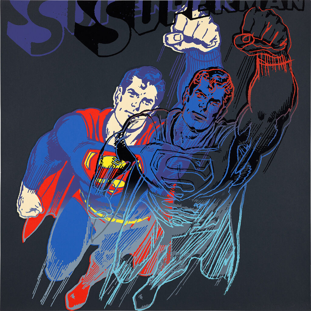 Andy Warhol - Superman, from Myths (F. & S. 260)