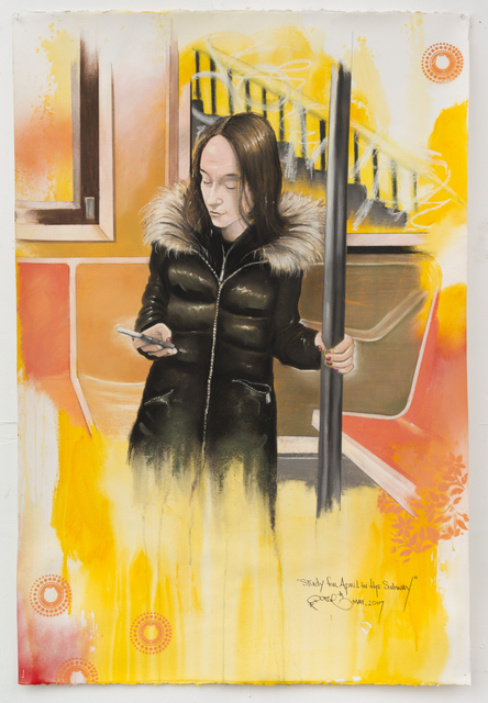 Chris DAZE Ellis, ‘Study for April in the Subway’, 2017, P.P.O.W