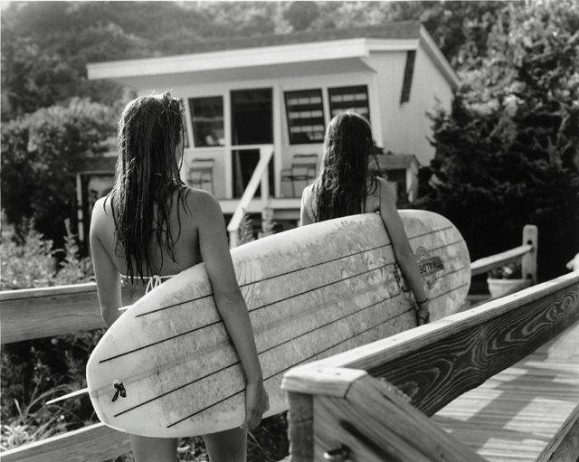 Michael Dweck, ‘Brittany and Julia ’, 2011, Photography, Gelatin silver print, selenium toned, Roman Fine Art