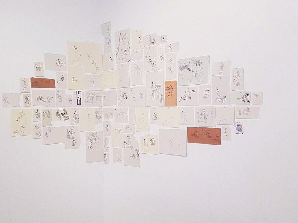 Annette Messager, Mes dessins secrets,1972 - 2011. Annette Messager, Mes dessins secrets,1972 - 2011.