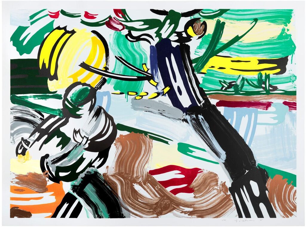 Roy Lichtenstein - The Sower, from Landscapes Series