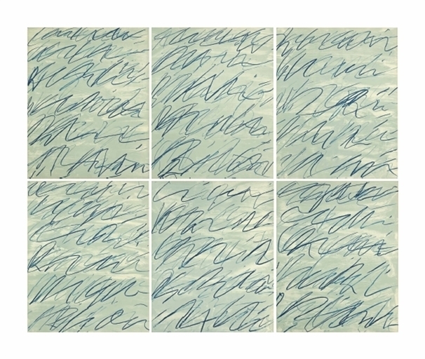 Cy Twombly, ‘Roman Notes’, Christie's